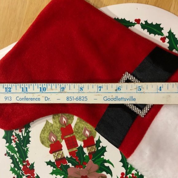 Claire's Santa Christmas Stocking NWT - Picture 4 of 4